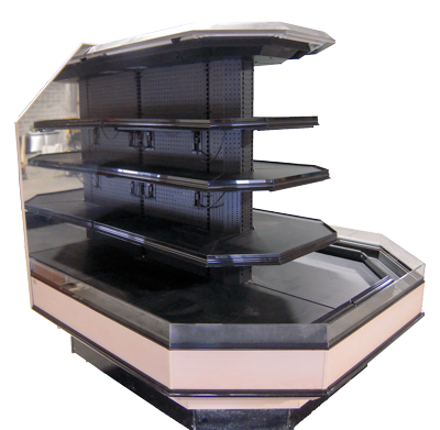 Remanufactured End Cap Merchandiser Remanufactured End Cap Merchandiser
